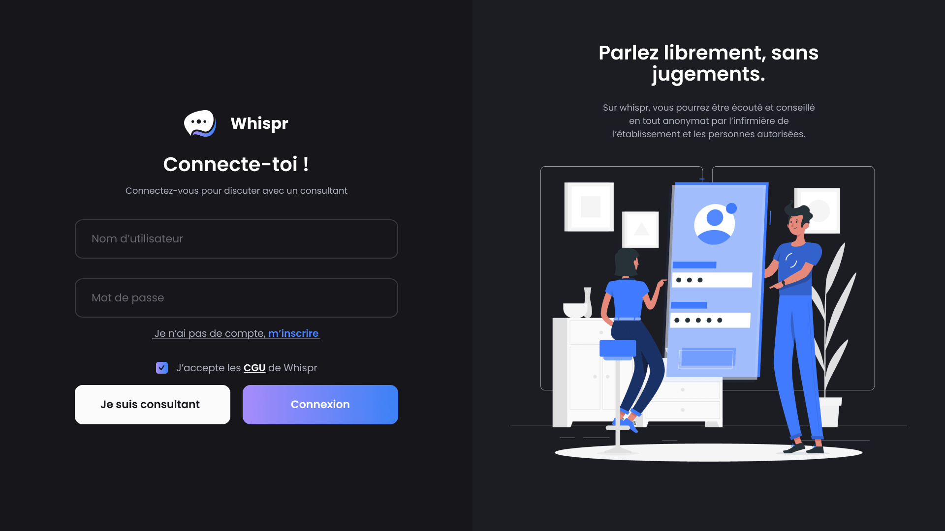 Projet Whispr